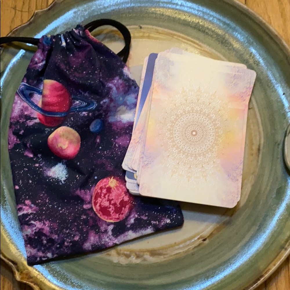 Tarot Pouch - Crystal Bag - Free crystal or stone